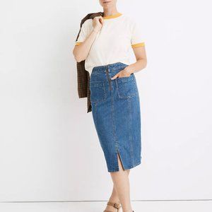 Madewell Ringer Everyday Crop Tee